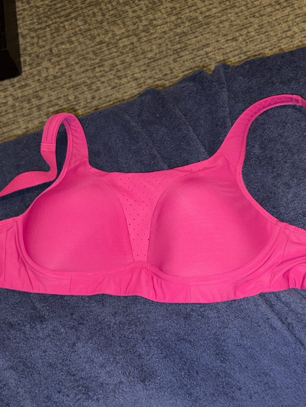lululemon athletica Molded Support Bra in Hot Pink